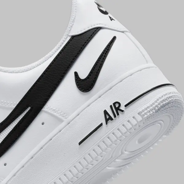 Кроссовки Nike AIR FORCE 1 '07 FM бело-черные DR0143-101