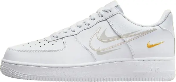 Кроссовки Nike AIR FORCE 1 '07 бело-желтые DX2650-100
