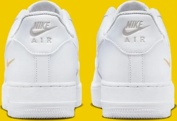 Кроссовки Nike AIR FORCE 1 '07 бело-желтые DX2650-100
