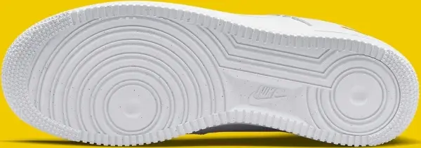 Кроссовки Nike AIR FORCE 1 '07 бело-желтые DX2650-100