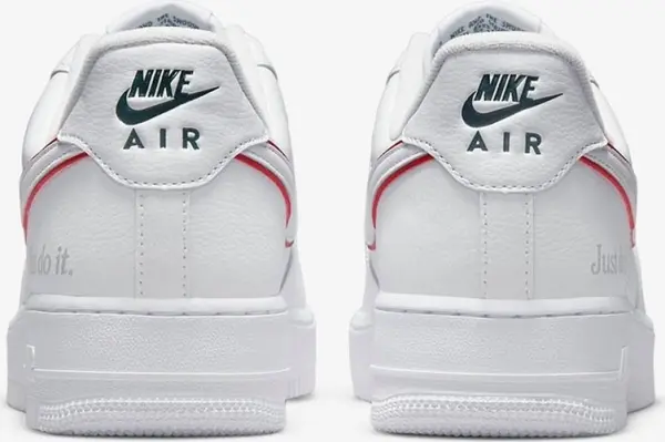 Кроссовки Nike AIR FORCE 1 LOW бело-красные DQ0791-100