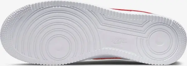 Кроссовки Nike AIR FORCE 1 LOW бело-красные DQ0791-100