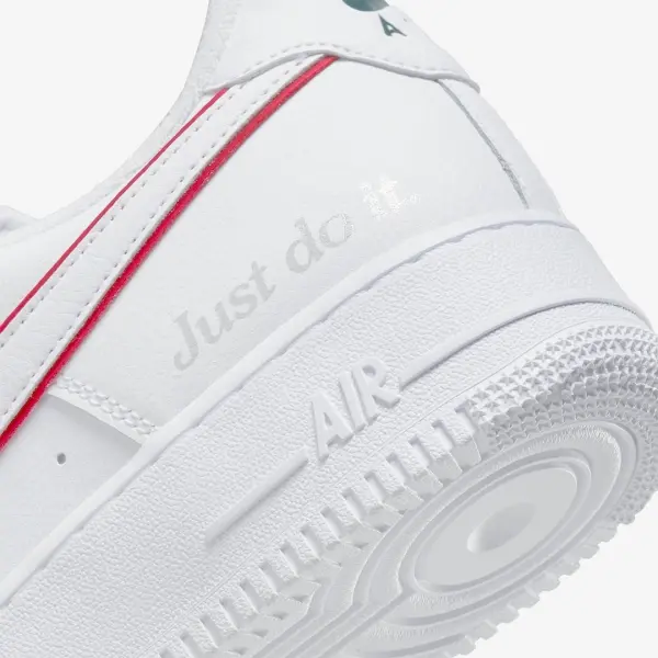 Кроссовки Nike AIR FORCE 1 LOW бело-красные DQ0791-100