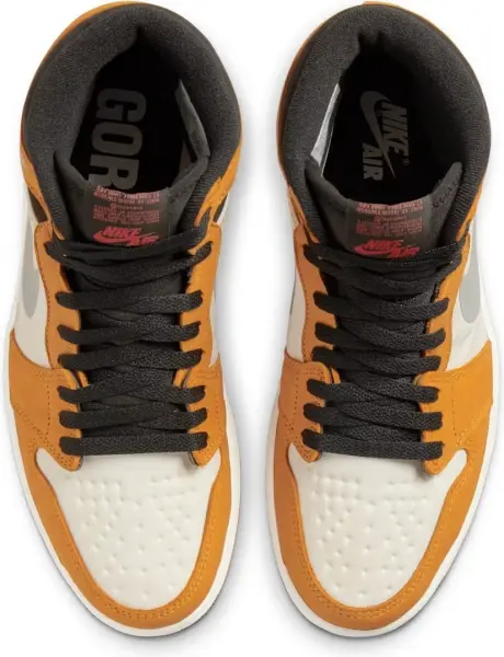 Кросівки Nike AIR JORDAN 1 ELEMENT GORE-TEX оранжево-біло-чорні DB2889-700