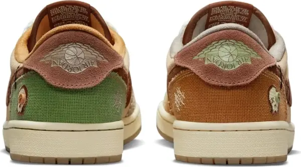 Кросівки Nike AIR JORDAN 1 RETRO LOW OG різнокольорові DZ7292-200