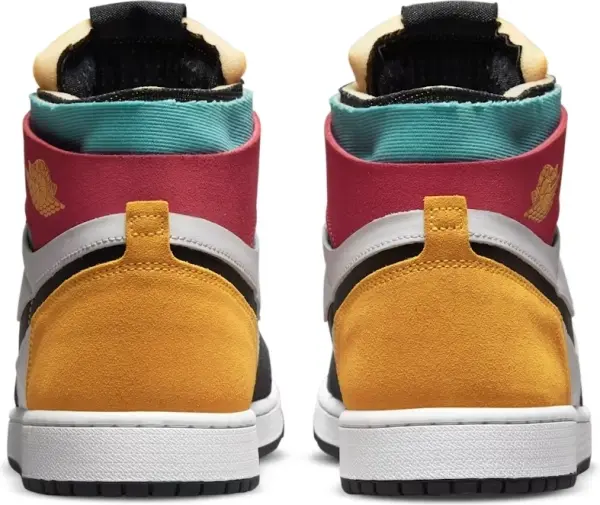 Кроссовки Nike AIR JORDAN 1 ZOOM CMFT разноцветные CT0978-016