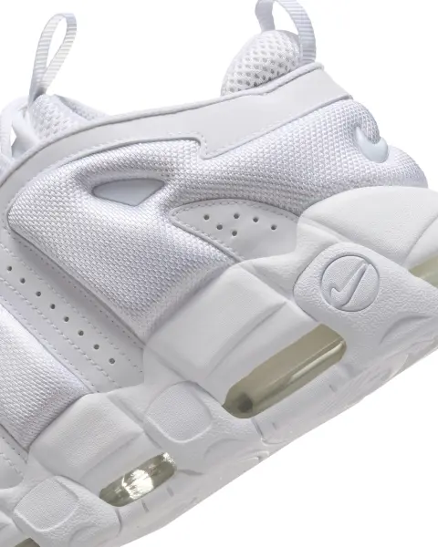 Кроссовки Nike AIR MORE UPTEMPO LOW белые FZ3055-100