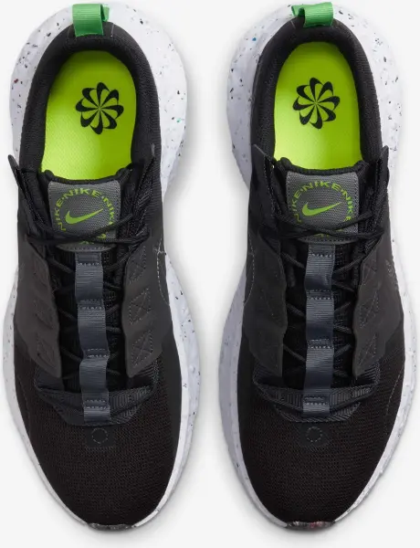 Кроссовки Nike CRATER IMPACT черно-бело-зеленые DB2477-001