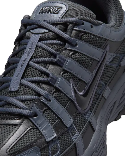 Кроссовки Nike P-6000 темно-серо-черные CD6404-032