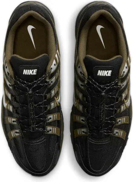 Кроссовки Nike P-6000 черно-оливково-серые IQ0298-010