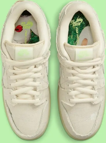 Кроссовки Nike SB DUNK LOW MUMMY бежево-мятные DM0774-111