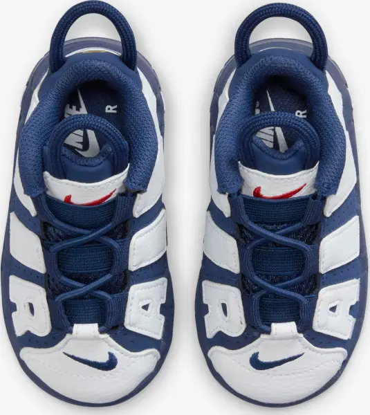 Кросівки дитячі Nike AIR MORE UPTEMPO (TD) темно-синьо-білі FV5368-100