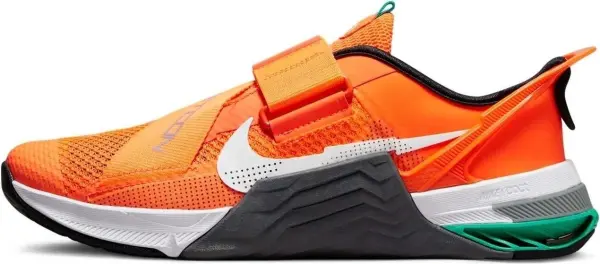 Кросівки для тренувань Nike METCON 7 FLYEASE оранжево-сіро-зелені DH3344-883