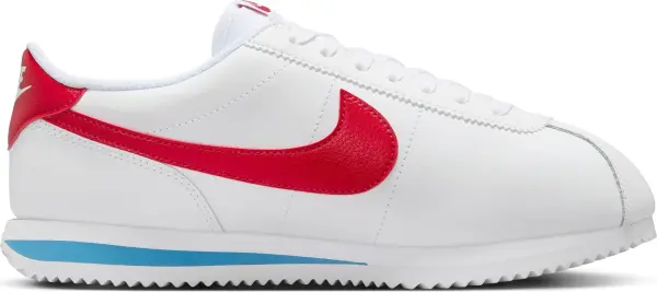 Кроссовки женские Nike CORTEZ LEATHER бело-красно-голубые DN1791-108