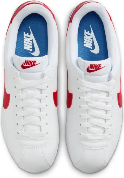 Кроссовки женские Nike CORTEZ LEATHER бело-красно-голубые DN1791-108