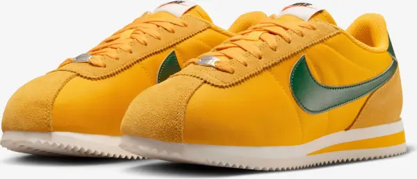 Кросівки жіночі Nike CORTEZ TEXTILE оранжево-темно-зелені DZ2795-702