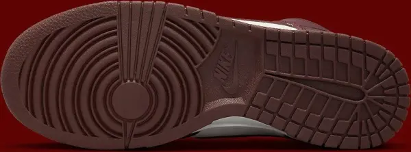 Кросівки жіночі Nike DUNK HIGH біло-бордові DD1869-601