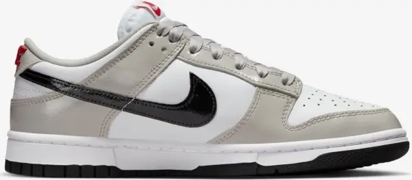 Кроссовки женские Nike DUNK LOW ESSENTIAL серо-бело-черные DQ7576-001
