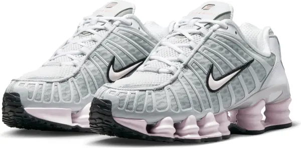 Кросівки жіночі Nike SHOX TL світло-сіро-світло-рожеві IU7553-054