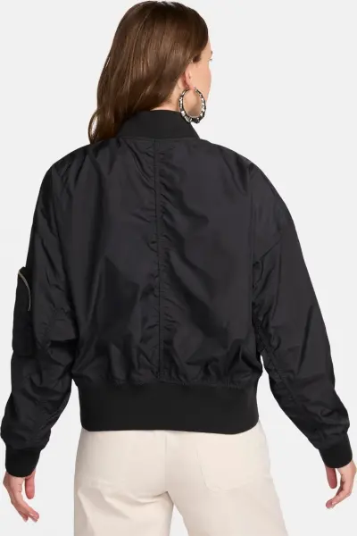 Куртка жіноча Nike SPORTSWEAR ESSENTIALS BOMBER чорна FN2839-010
