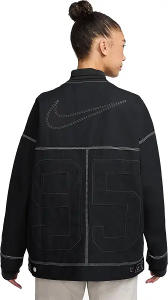 Куртка женская Nike SPORTSWEAR OVERSIZED GRAPHIC CARGO черная IB2037-010