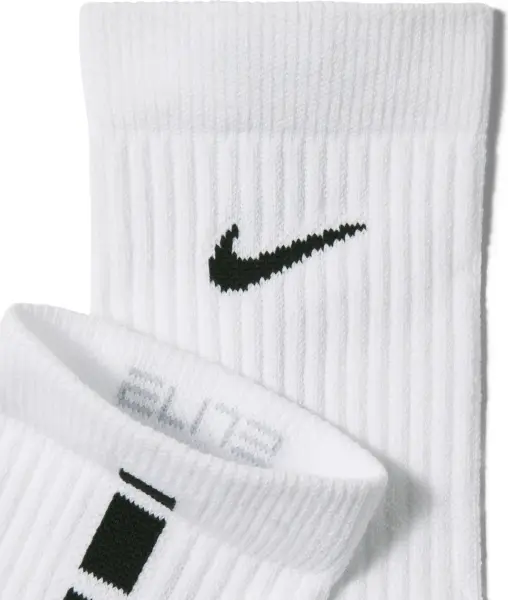 Шкарпетки Nike ELITE 2.0 CUSHIONED CREW біло-чорні HM0285-100