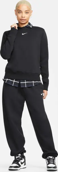 Світшот жіночий Nike SPORTSWEAR PHOENIX FLEECE чорний DQ5751-010