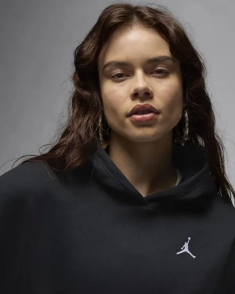 Спортивный костюм женский Nike JORDAN BROOKLYN FLEECE 24 черный FV7071-010&FV7077-010