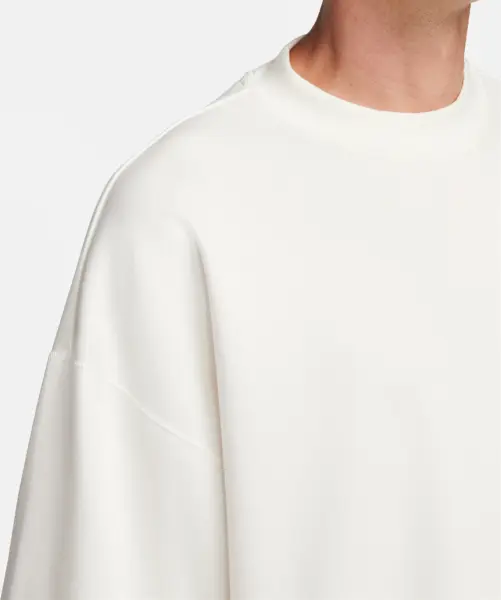 Футболка Nike SPORTSWEAR TECH FLEECE RE-IMAGINED OVERSIZED молочна FB8165-133