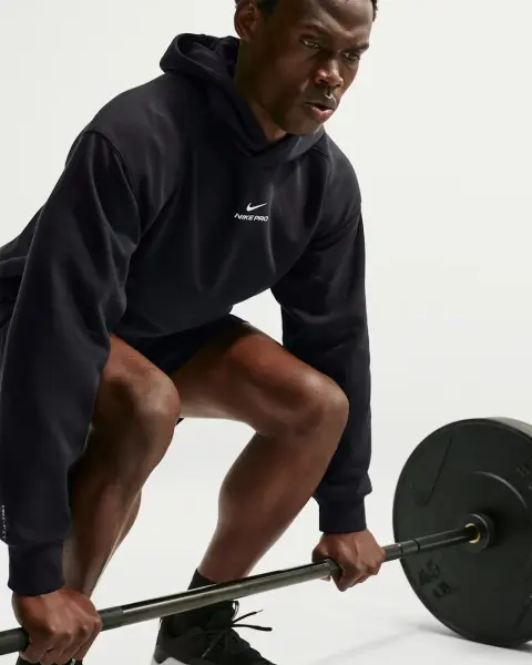 Худи Nike PRO DRI-FIT MID LAYER TRAINING черное IB4272-010