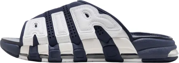 Шлепанцы Nike AIR MORE UPTEMPO темно-сине-белые FQ8699-400