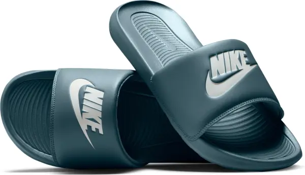 Шльопанці Nike VICTORI ONE темно-бірюзові CN9675-304