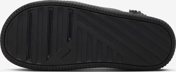 Шлепанцы женские Nike CALM ELEVATION FUR черные HV8560-001