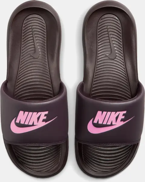 Шлепанцы женские Nike VICTORI ONE коричнево-розовые CN9677-604