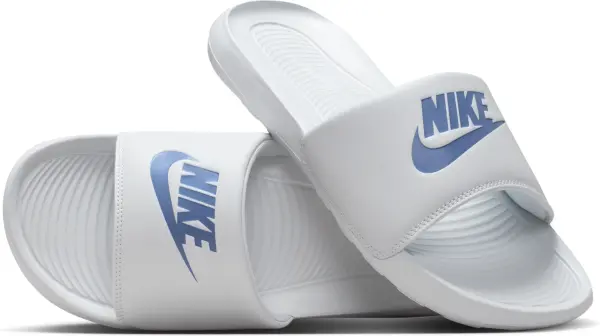 Шлепанцы женские Nike VICTORI ONE светло-серо-синие CN9677-011