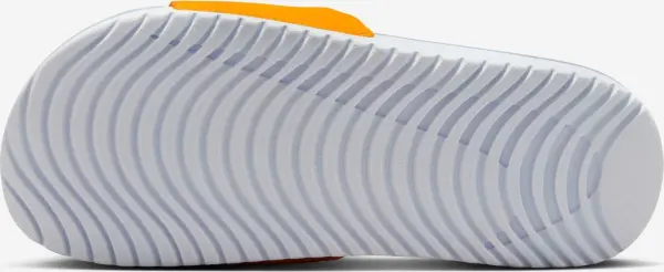 Шлепанцы подростковые Nike KAWA (GS/PS) оранжево-голубые FJ8812-801