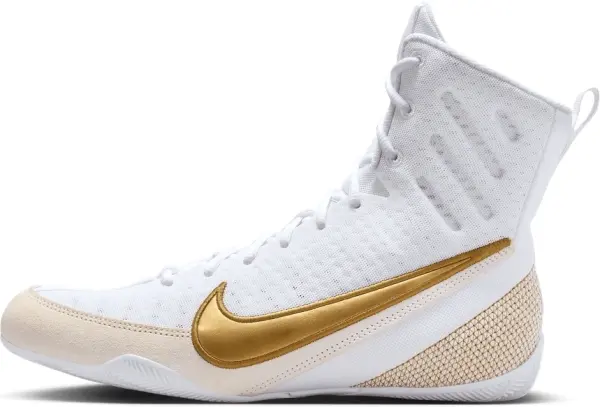 Боксерки Nike MACHOMAI 3 біло-золоті HF7333-100