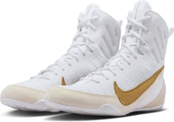 Боксерки Nike MACHOMAI 3 біло-золоті HF7333-100