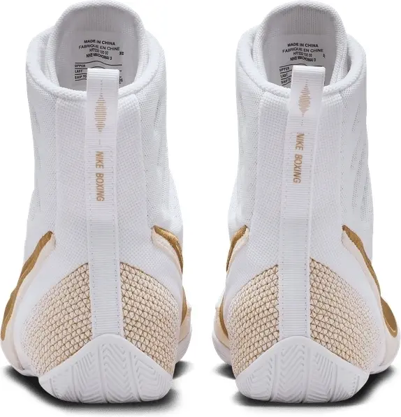 Боксерки Nike MACHOMAI 3 біло-золоті HF7333-100