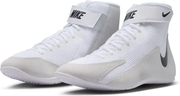 Борцівки підліткові Nike SPEEDSWEEP VIII (GS) біло-молочно-чорні HF9131-100