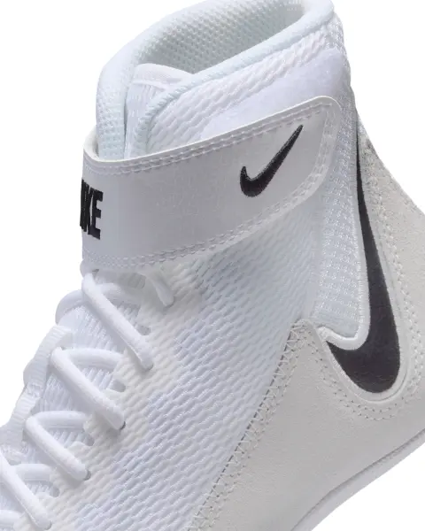 Борцівки підліткові Nike SPEEDSWEEP VIII (GS) біло-молочно-чорні HF9131-100