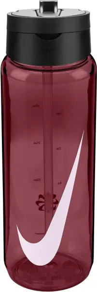 Пляшка для води Nike TR RENEW RECHARGE STRAW BOTTLE 24 OZ 709 мл бордова N.100.7642.642.24