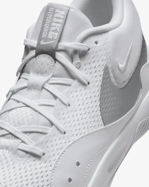 Кроссовки волейбольные Nike HYPERQUICK бело-серые FN4678-102