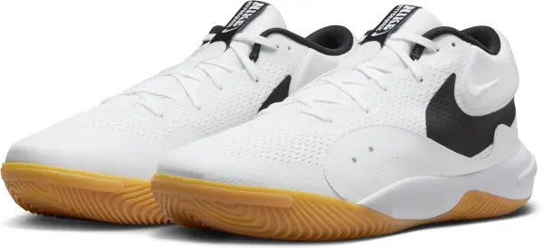 Кросівки волейбольні Nike HYPERQUICK біло-чорні FN4678-100