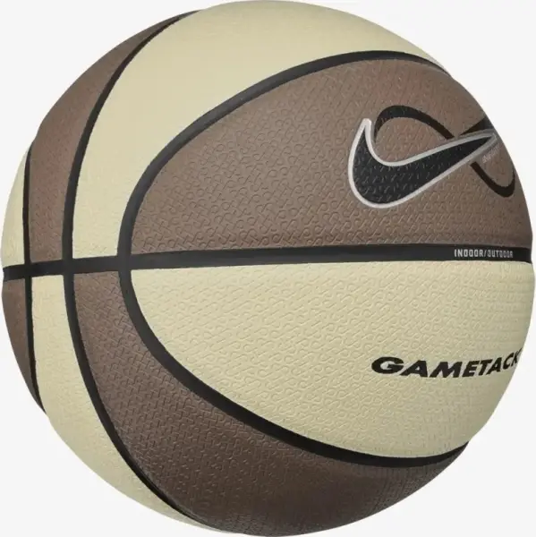 Баскетбольний м'яч Nike INFINITY GAMETACK DEFLATED коричнево-бежевий Розмір 7 N.101.4275.222.07