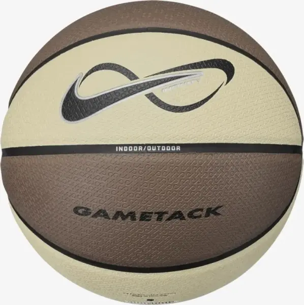 Баскетбольний м'яч Nike INFINITY GAMETACK DEFLATED коричнево-бежевий Розмір 7 N.101.4275.222.07