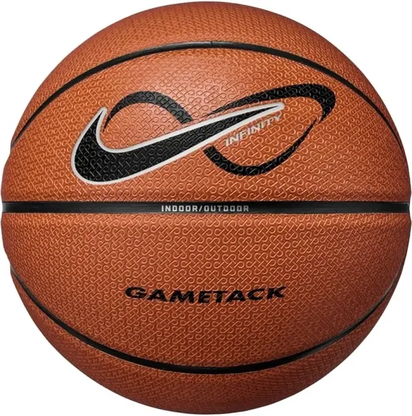 Баскетбольний м'яч Nike INFINITY GAMETACK DEFLATED помаранчевий Розмір 7 N.101.4275.855.07