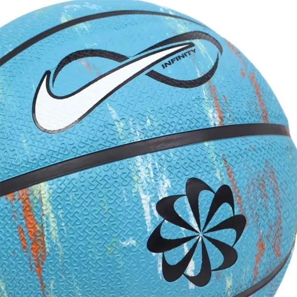Баскетбольный мяч Nike INFINITY NEXT NATURE 2.0 DEFLATED голубой Размер 5 N.101.4262.406.05