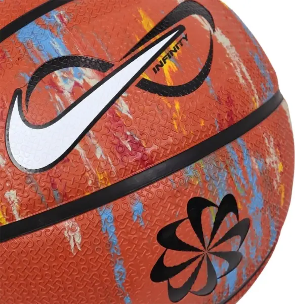 Баскетбольний м'яч Nike INFINITY NEXT NATURE 2.0 DEFLATED помаранчевий Розмір 7 N.101.4262.879.07