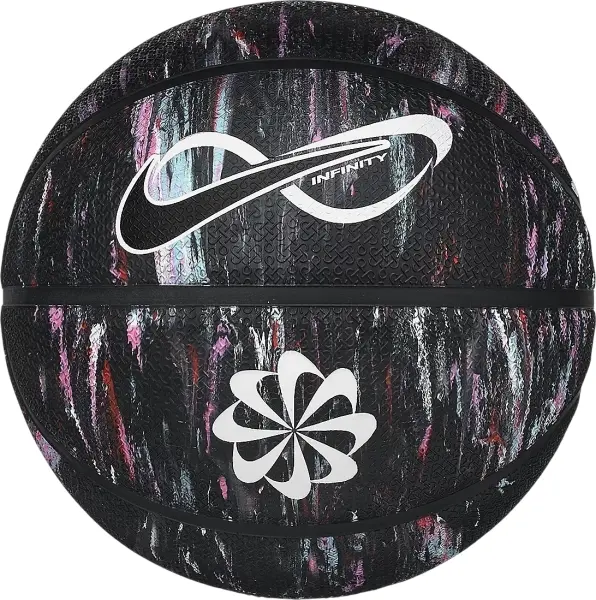 Баскетбольный мяч Nike INFINITY NEXT NATURE 2.0 DEFLATED черный Размер 7 N.101.4262.910.07